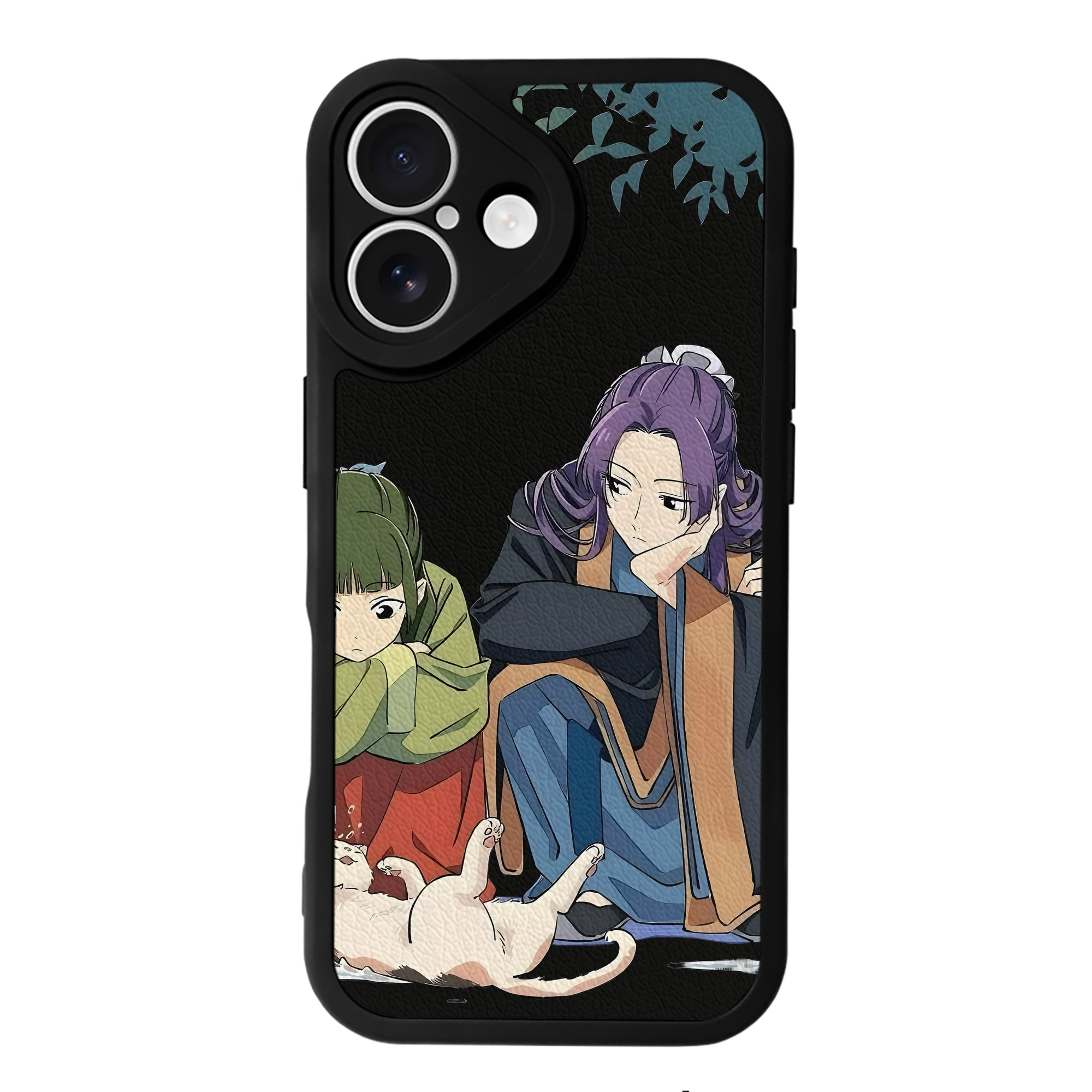（画像用） 薬屋のひとりごと The Apothecary Diaries 【iPhone 16シリーズ対応】シリコンスマホケース（レザー調） 材質：シリコン